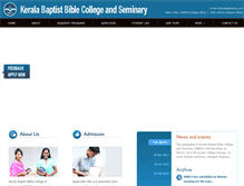 Tablet Screenshot of kbbcs.org